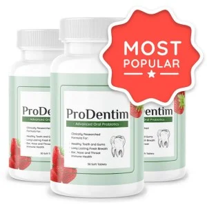 ProDentim three-bottle package